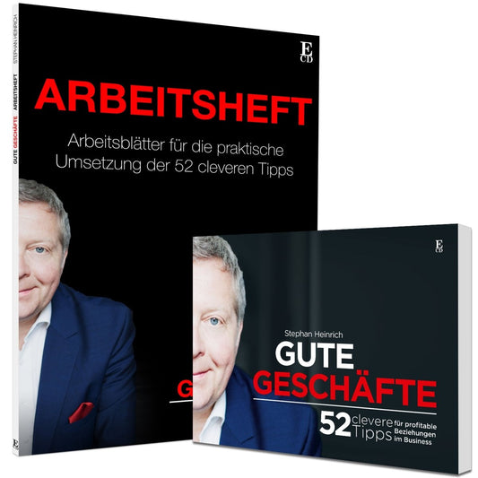 Bundle: Gute Geschäfte - Arbeitsheft, Buch und CD - Stephan Heinrich