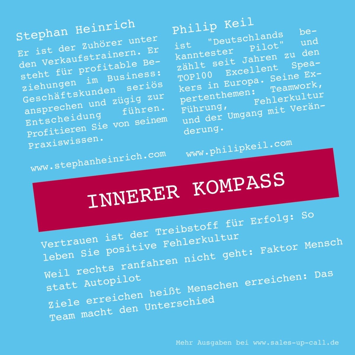 Innerer Kompass - Sales-up-Call
