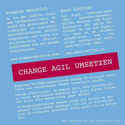 Change agil umsetzen - Sales-up-Call