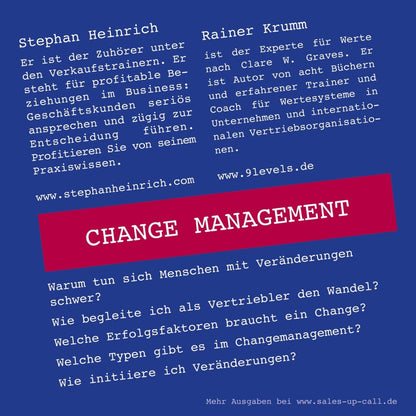 Change Management - Sales-up-Call - Stephan Heinrich