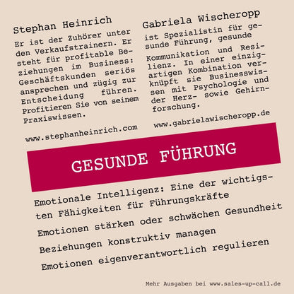 Gesunde Führung - Sales-up-Call - Stephan Heinrich