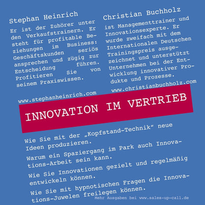 Innovation im Vertrieb - Sales-up-Call - Stephan Heinrich