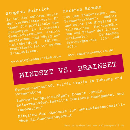 Mindset vs. Brainset - Sales-up-Call