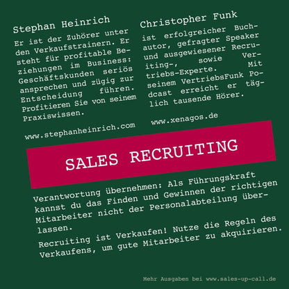 Sales Recruiting - Sales-up-Call - Stephan Heinrich