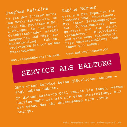 Service als Haltung - Sales-up-Call