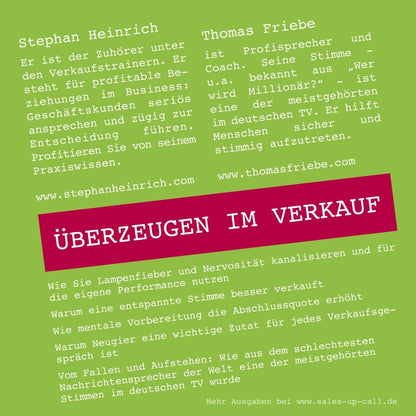 Überzeugen im Verkauf - Sales-up-Call - Stephan Heinrich