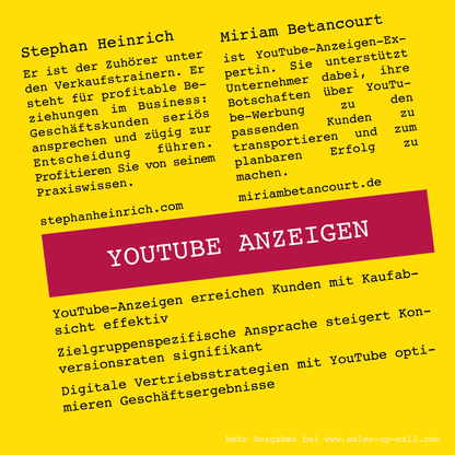 YouTube Anzeigen – Sales-up-Call